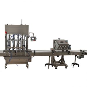 Automatisk flytande tappningsutrustning 50 ml medicinsk alkoholpåfyllningsmaskin